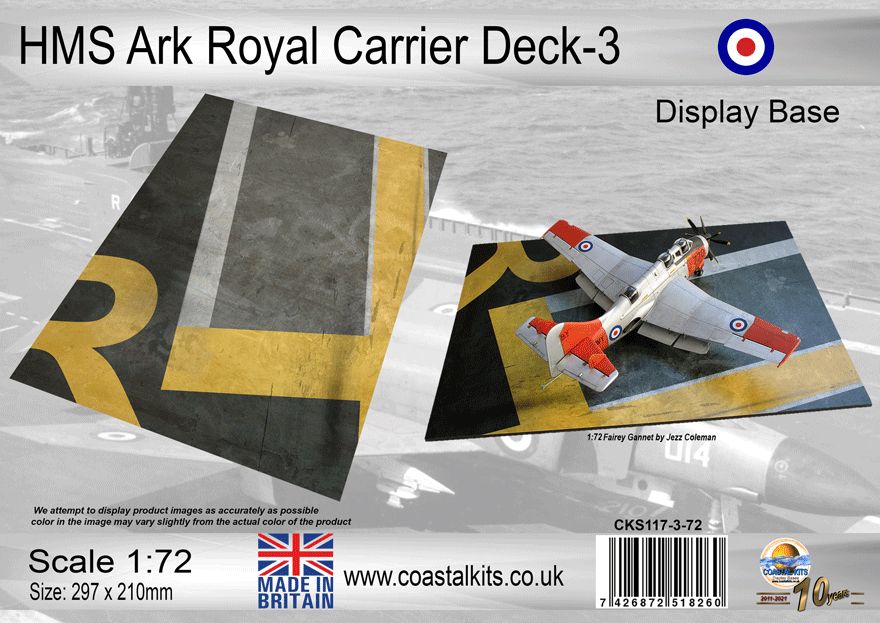 1:72 HMS Ark Royal Deck 3