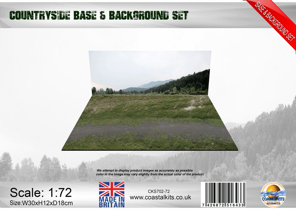 1_72 Countryside Base &amp; Background set