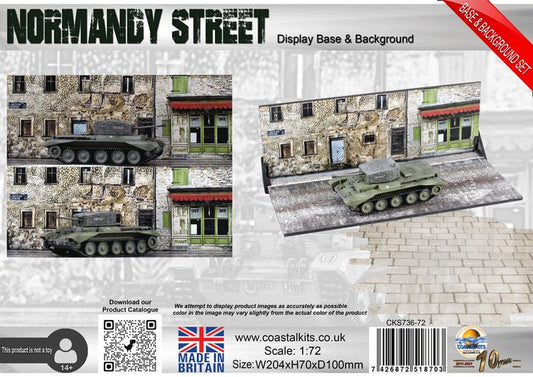 1:72 Normandy Street Base &amp; Background