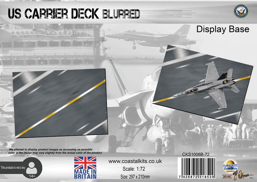 1:72 US Carrier Deck Blurred