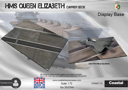 1/72 Scale HMS QUEEN ELIZABETH CARRIER DECK