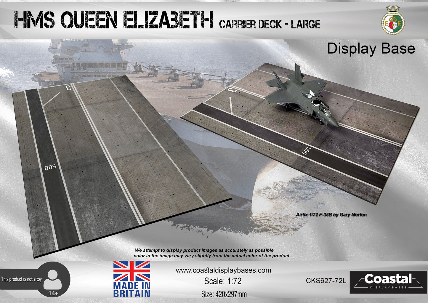 1/72 Scale HMS QUEEN ELIZABETH CARRIER DECK - LARGE