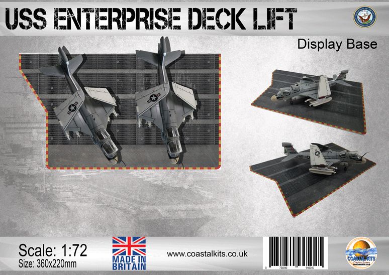 1:72 Scale USS Enterprise Carrier Deck Lift