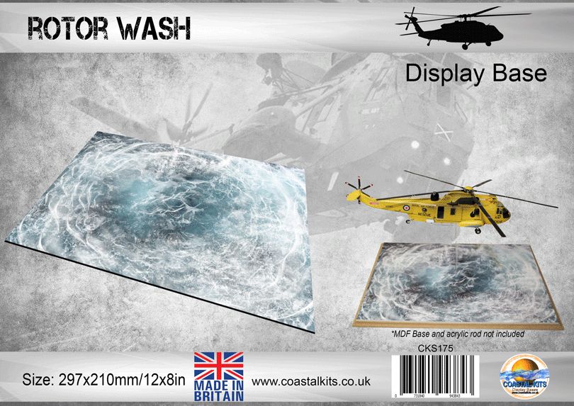 Rotor Wash Display Base – Coastal Display Bases