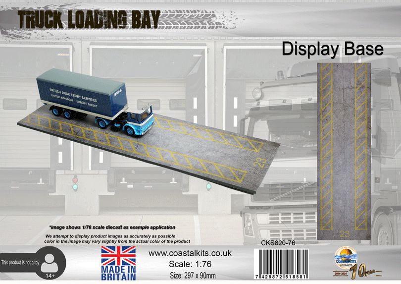 1:76 Scale Truck Loading Bay