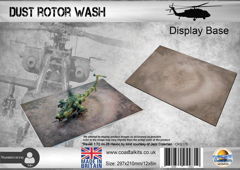 Dust Rotor Wash Display Base