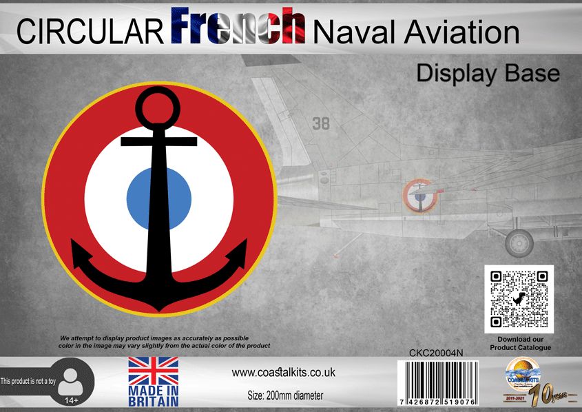 Circular Display Base French Naval Aviation