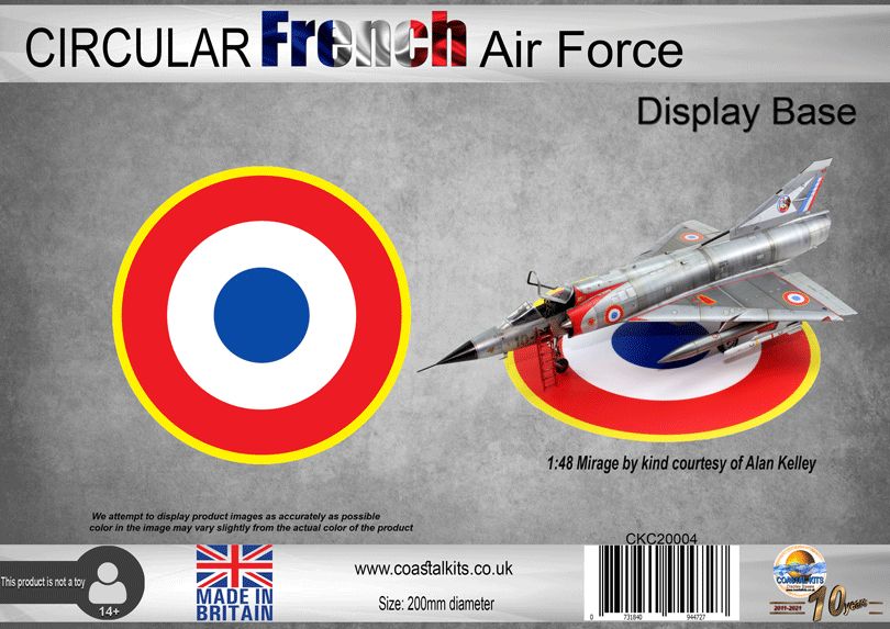 Circular Display Base French Air Force