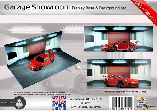 Car Garage/Showroom Base &amp; Background