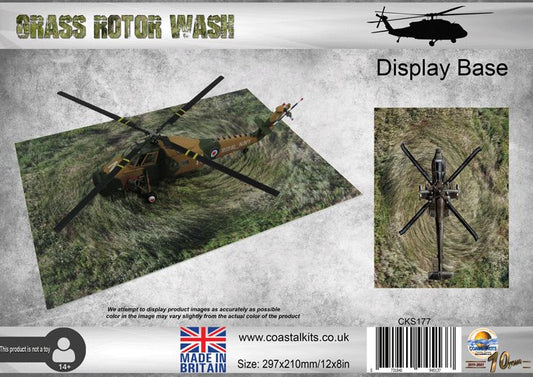 Grass Rotor Wash Display Base