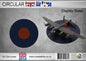 Large Circular Display Base Royal Air Force