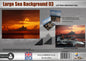 Large Sea Background 03 with attachment clips