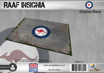 Airforce Insignia Display Bases