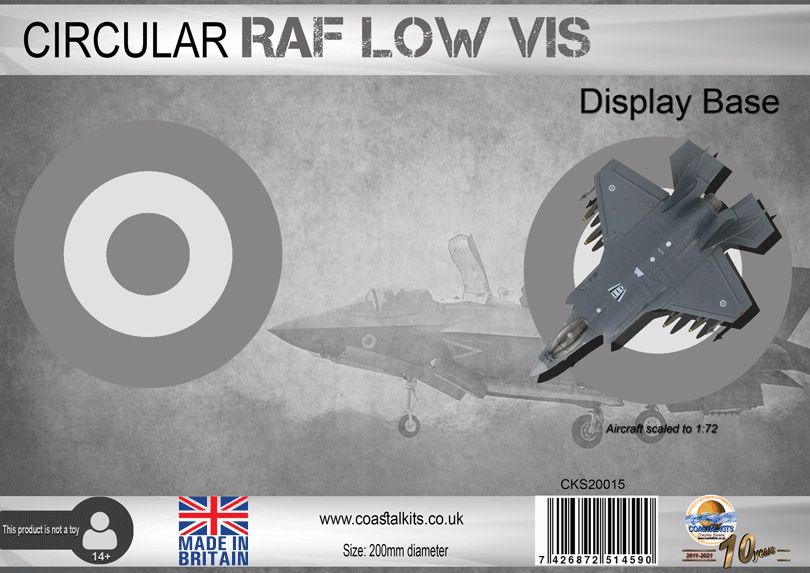 Circular Display Base Royal Air Force Low Vis