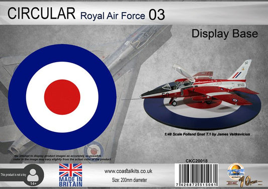 Circular Display Base Royal Air Force 3