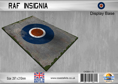 Airforce Insignia Display Bases