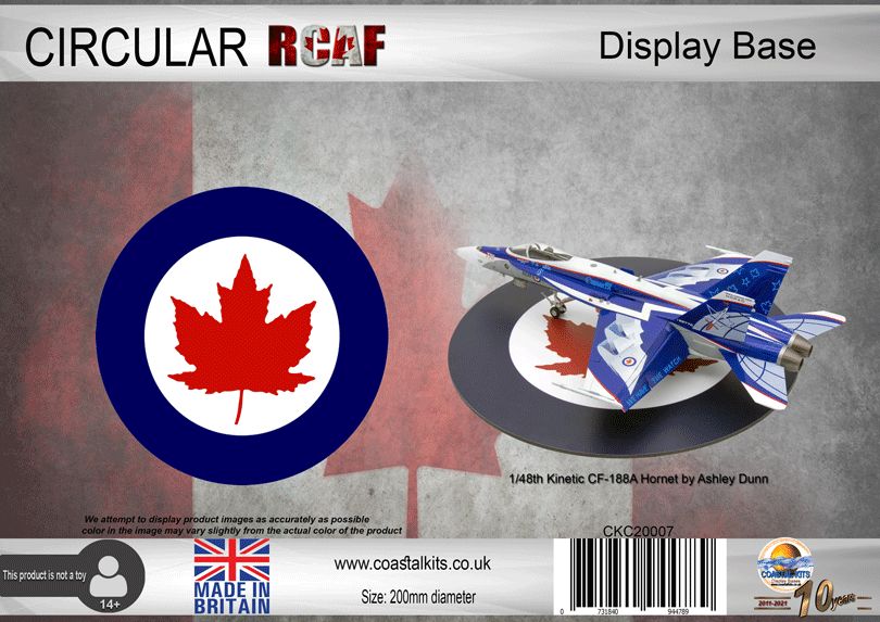 Circular Display Base RCAF – Coastal Display Bases