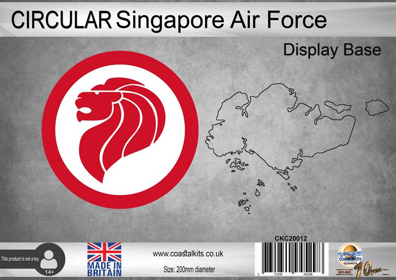 Circular Display Base Singapore Air Force