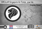 Circular Display Base Singapore Air Force Low Vis