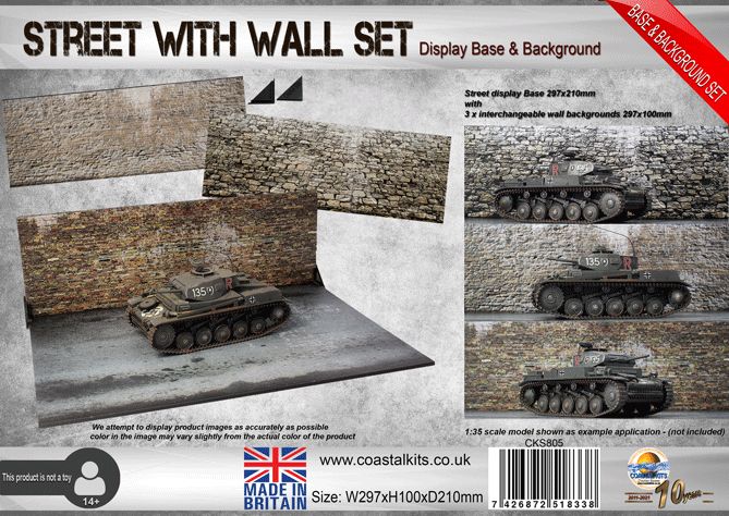Street with Wall set