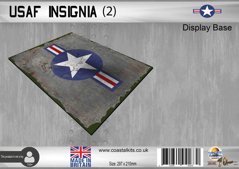 Airforce Insignia Display Bases