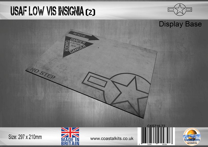 Airforce Insignia Display Bases