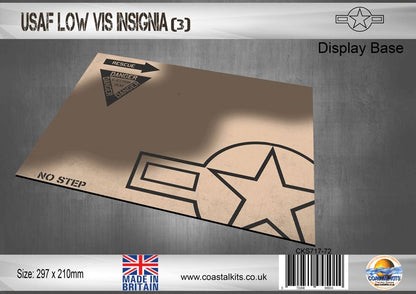 Airforce Insignia Display Bases