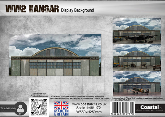 WW2 Hangar Background