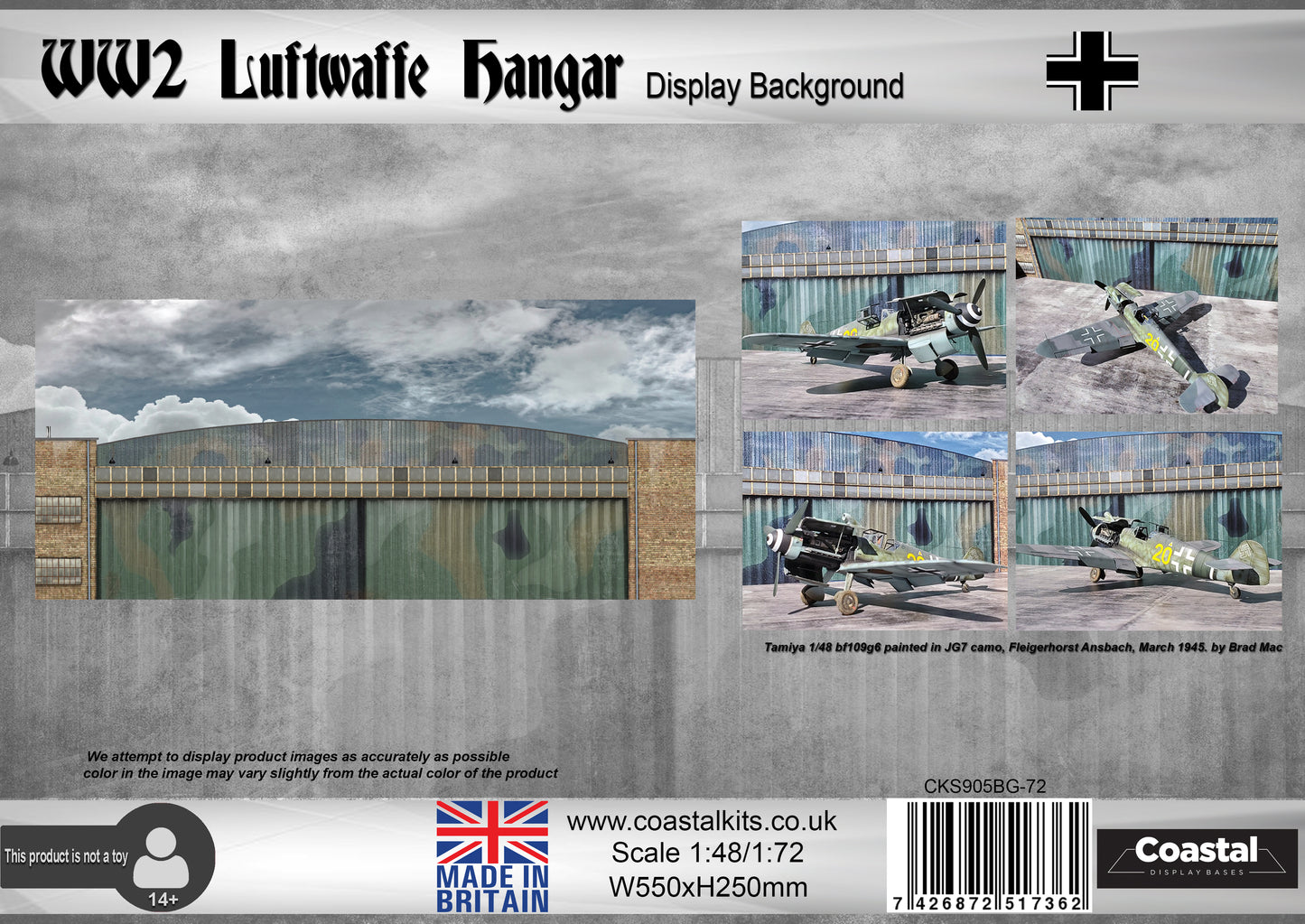 WW2 Luftwaffe Hanger Background