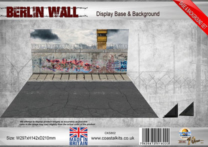 1:35 Berlin Wall Base &amp; Background