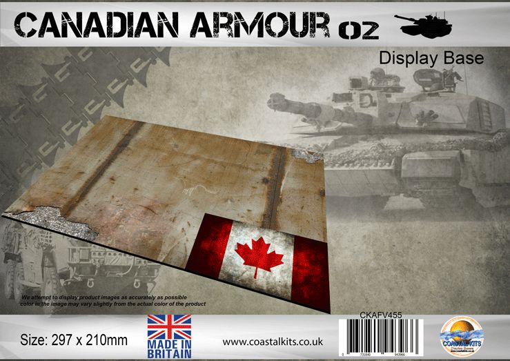 Canadian Armour Display Base 2