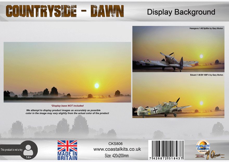 Countryside - Dawn Background