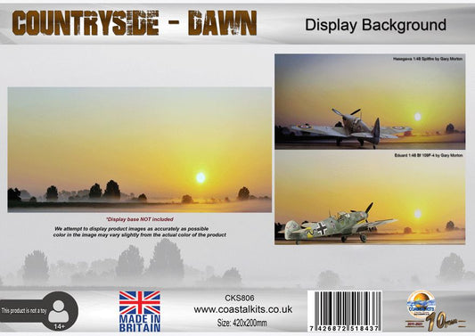 Countryside - Dawn Background