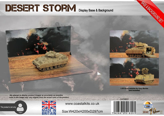 1:35 Desert Storm Base &amp; Background