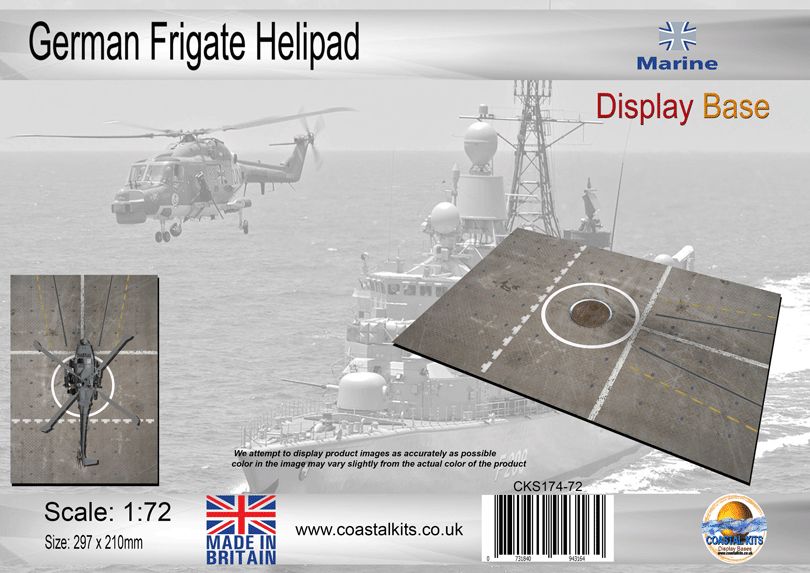 1:72 German Frigate Helipad