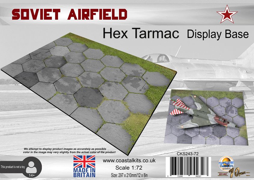 1:72 Soviet Airfield Hex Tarmac