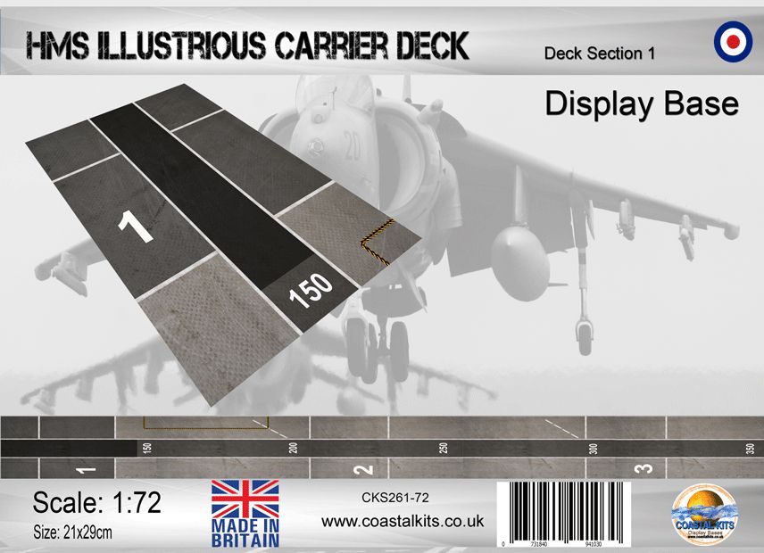 1:72 HMS Illustrious Carrier Deck Set