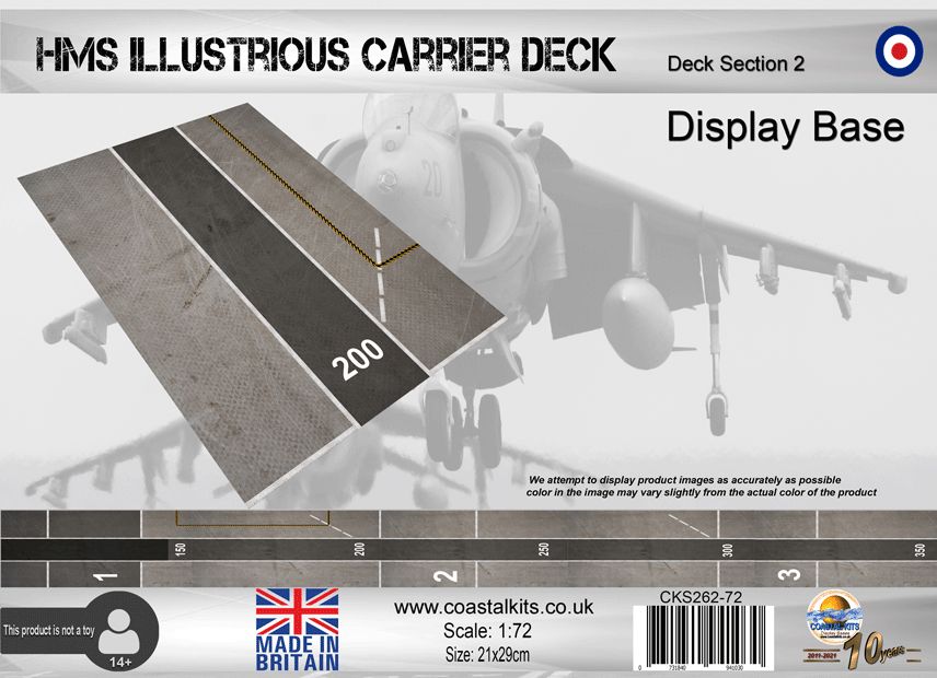 1:72 HMS Illustrious Carrier Deck Set