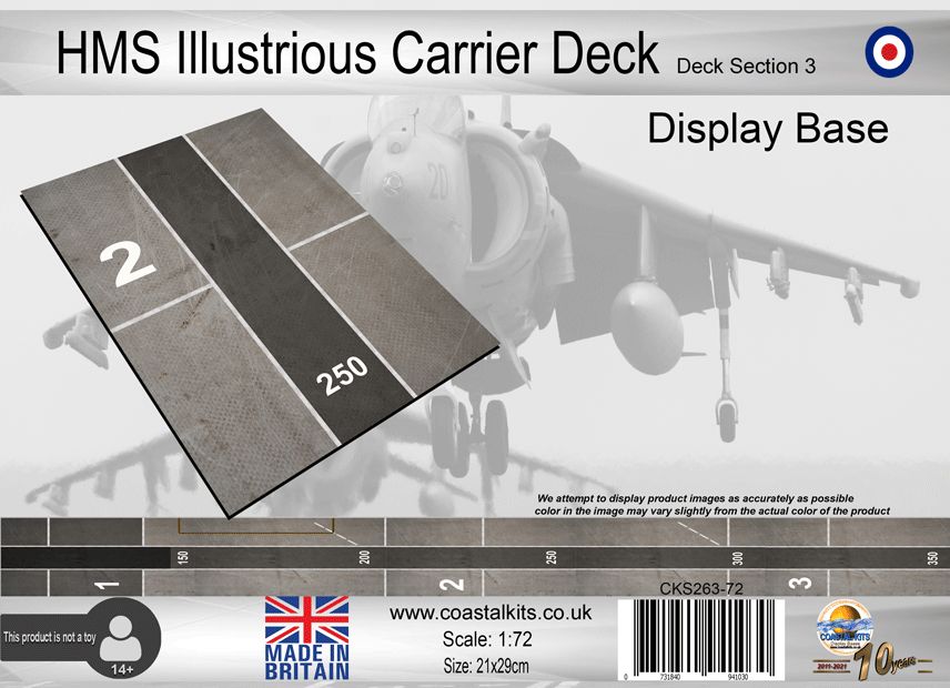 1:72 HMS Illustrious Carrier Deck Set