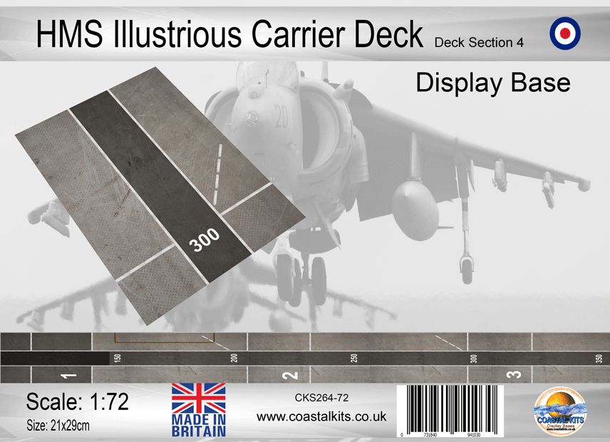 1:72 HMS Illustrious Carrier Deck Set