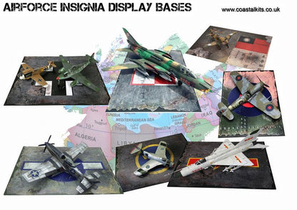 Airforce Insignia Display Bases