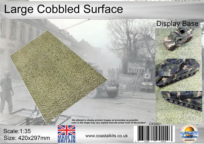 1:35 Large Cobbled Surface