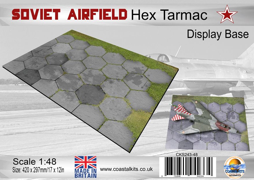 1:48 Soviet Airfield Hex Tarmac