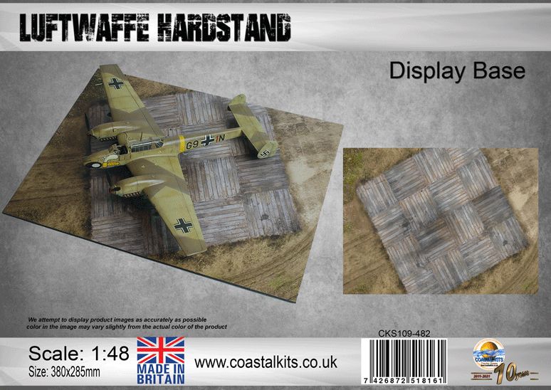 1:48 Luftwaffe Hardstand 380 x 285mm