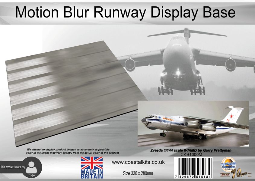 Motion Blur Runway 330x280mm