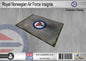 Airforce Insignia Display Bases