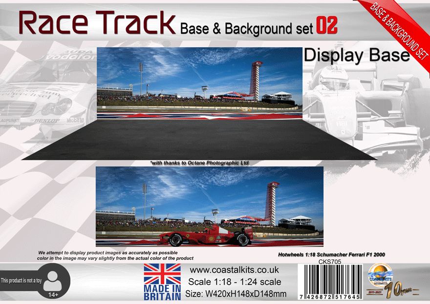 Race Track Base &amp; Background 02