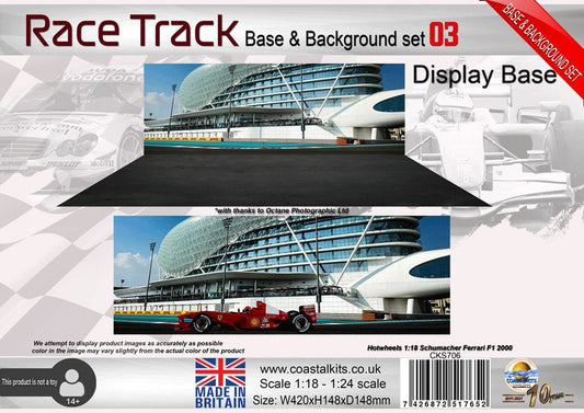 Race Track Base &amp; Background 03