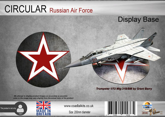 Circular Display Base Russian Air Force