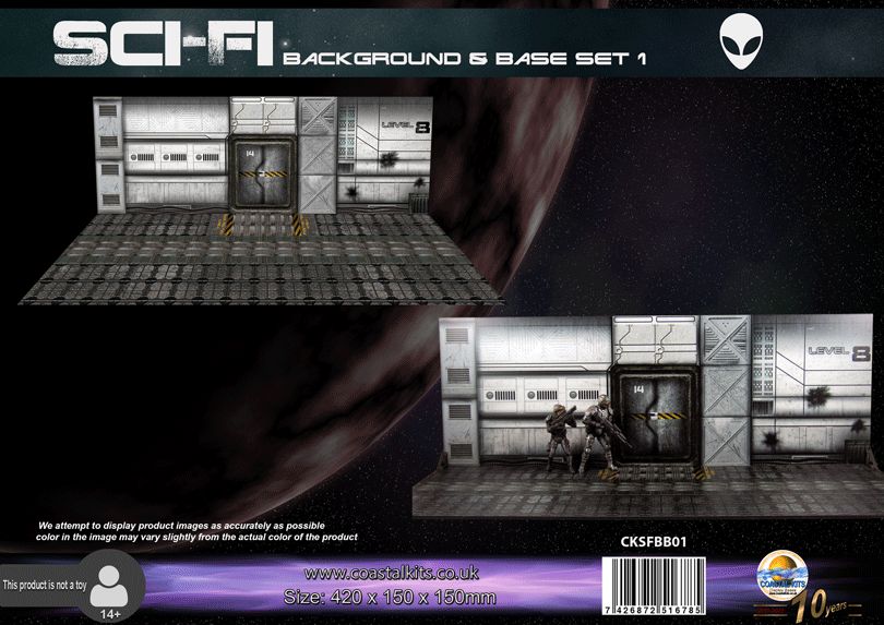 Sci-Fi Base &amp; Background 1